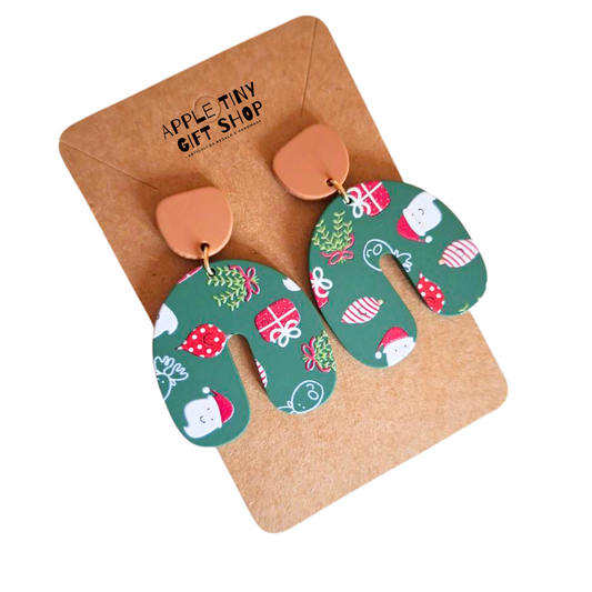 Orecchini Natalizi - Viva il Natale