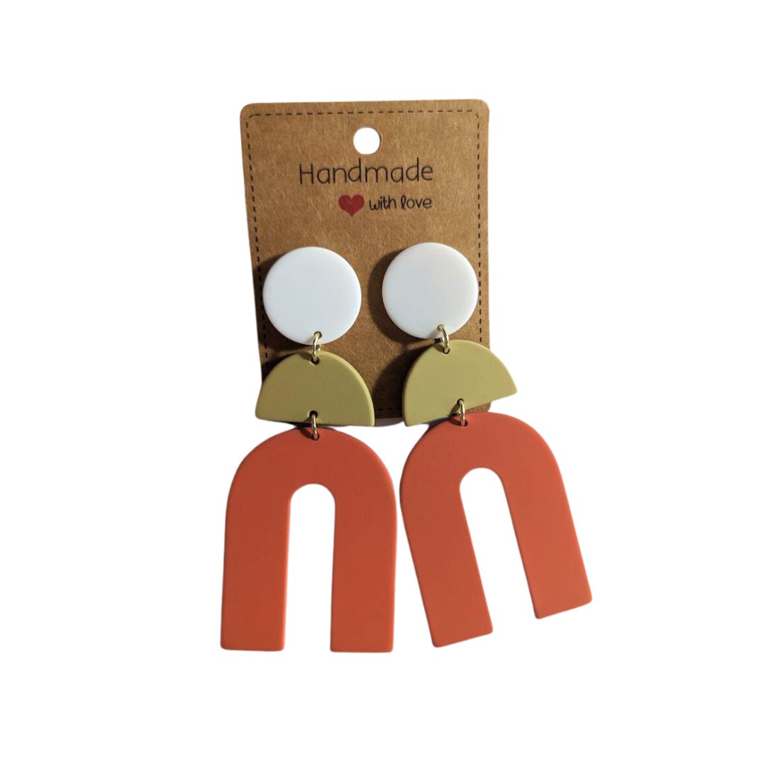 Orecchini in Resina - Astratti Rainbow