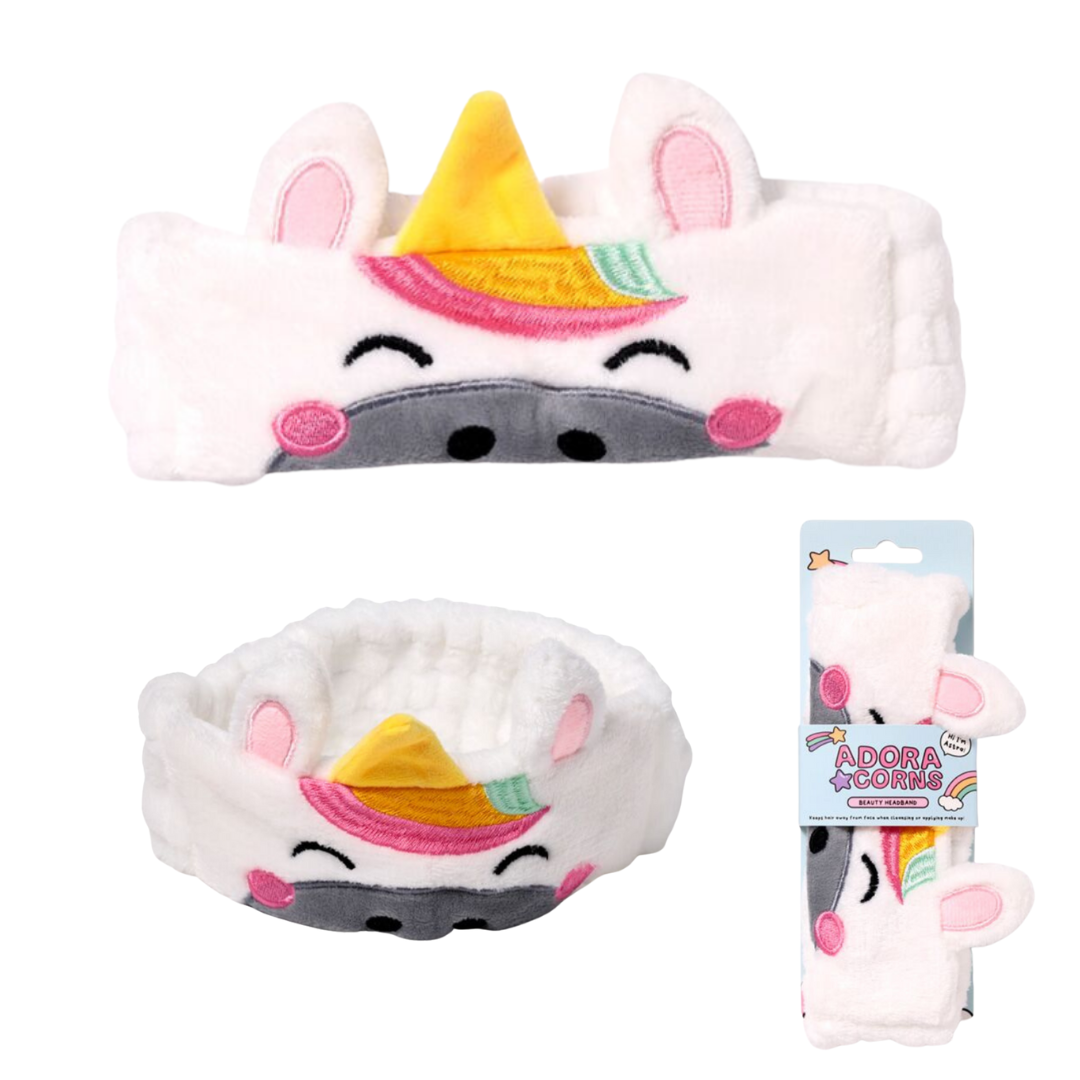 Fascia Capelli e Make Up - Unicorno