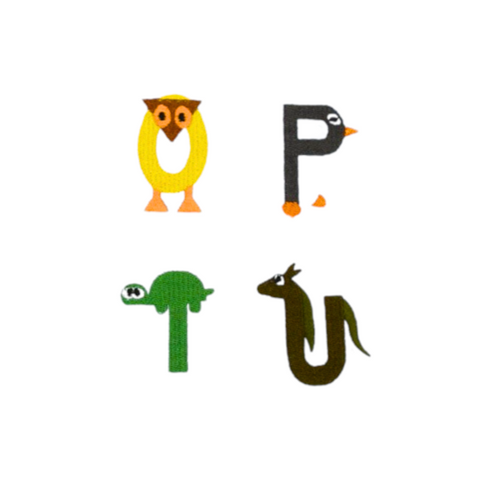 Toppa Termoadesiva - Lettere O P T U
