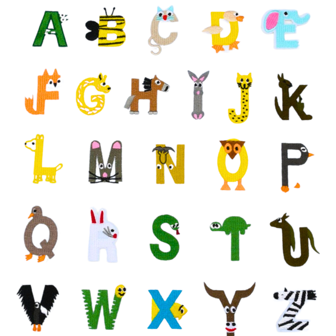 Toppa Termoadesiva - Lettere V W X Y Z