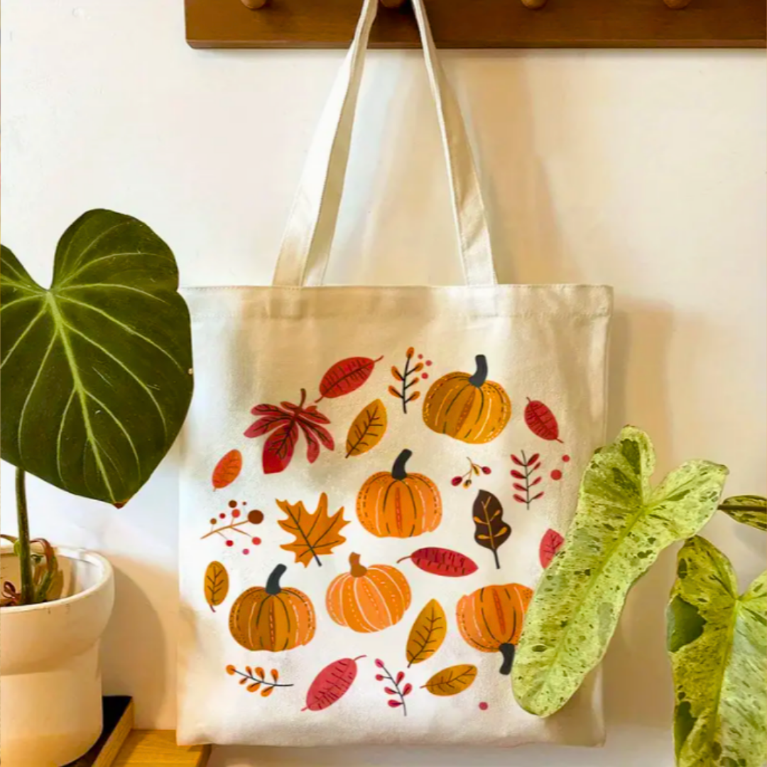 Borsa Shopper Tela - Zucca