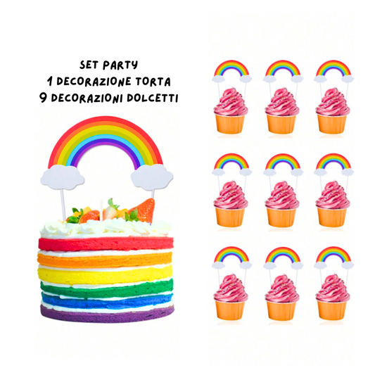 Decorazioni Dolci - Arcobaleno
