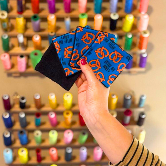 Set 5 Dischetti Struccanti Riutilizzabili Handmade - Pretzel