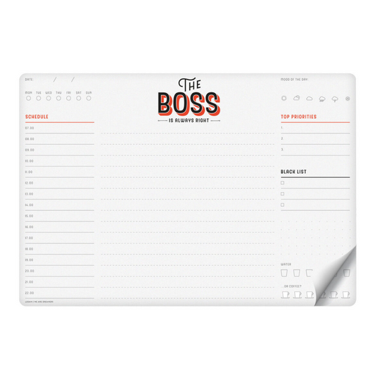 Mousepad e Planing - Boss