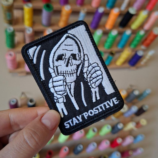 Toppa Velcro - Stay Positive