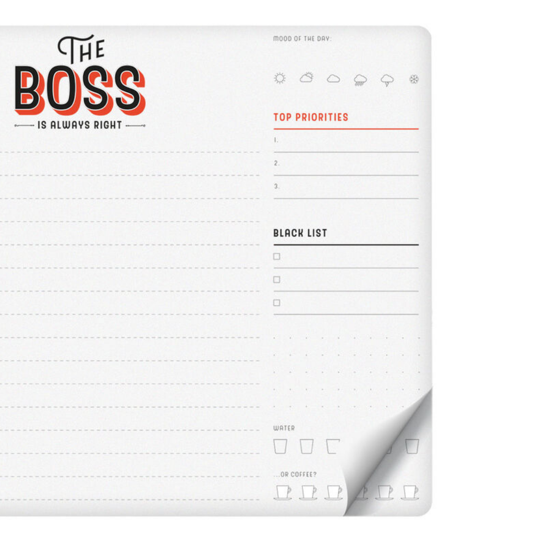 Mousepad e Planing - Boss