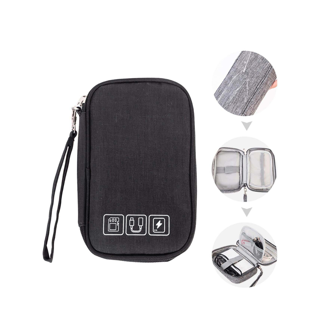 Borsello Organizer Cavi - Nero