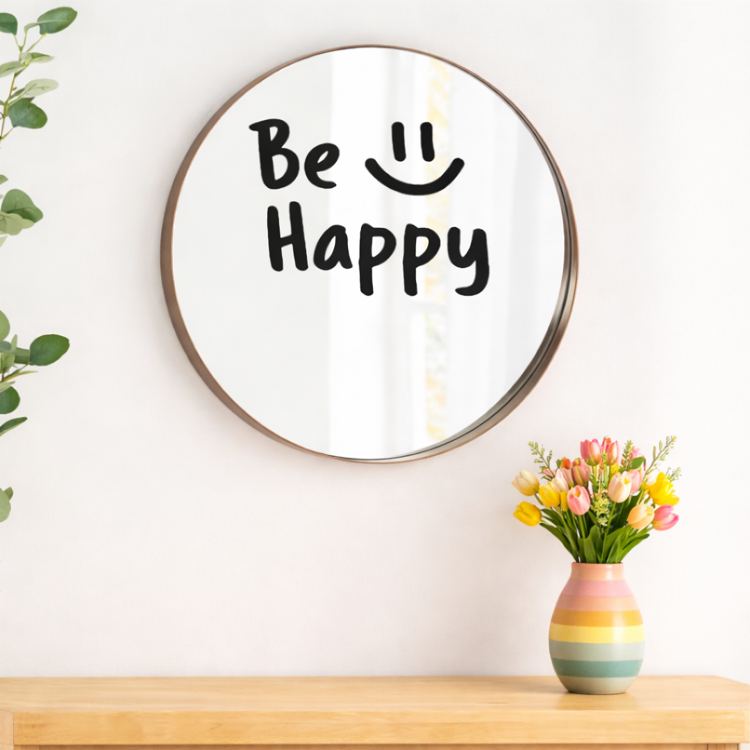 Adesivi Parete - ''Be Happy''