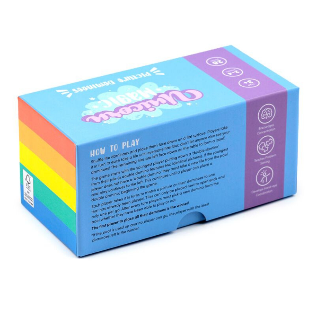 Gioco Domino - Unicorni
