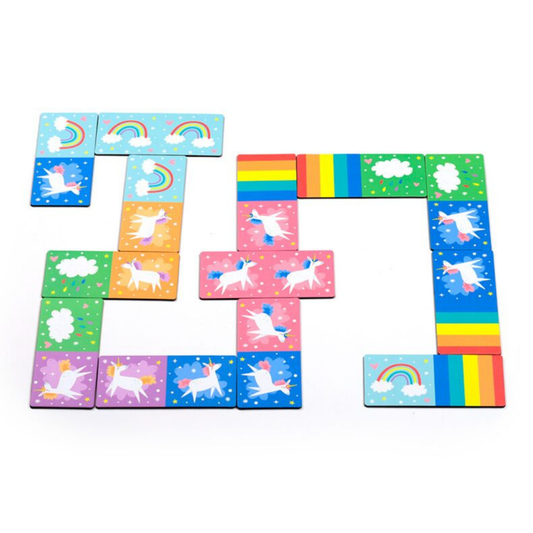 Gioco Domino - Unicorni