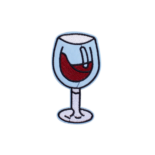 Toppa Termoadesiva - Calice di Vino