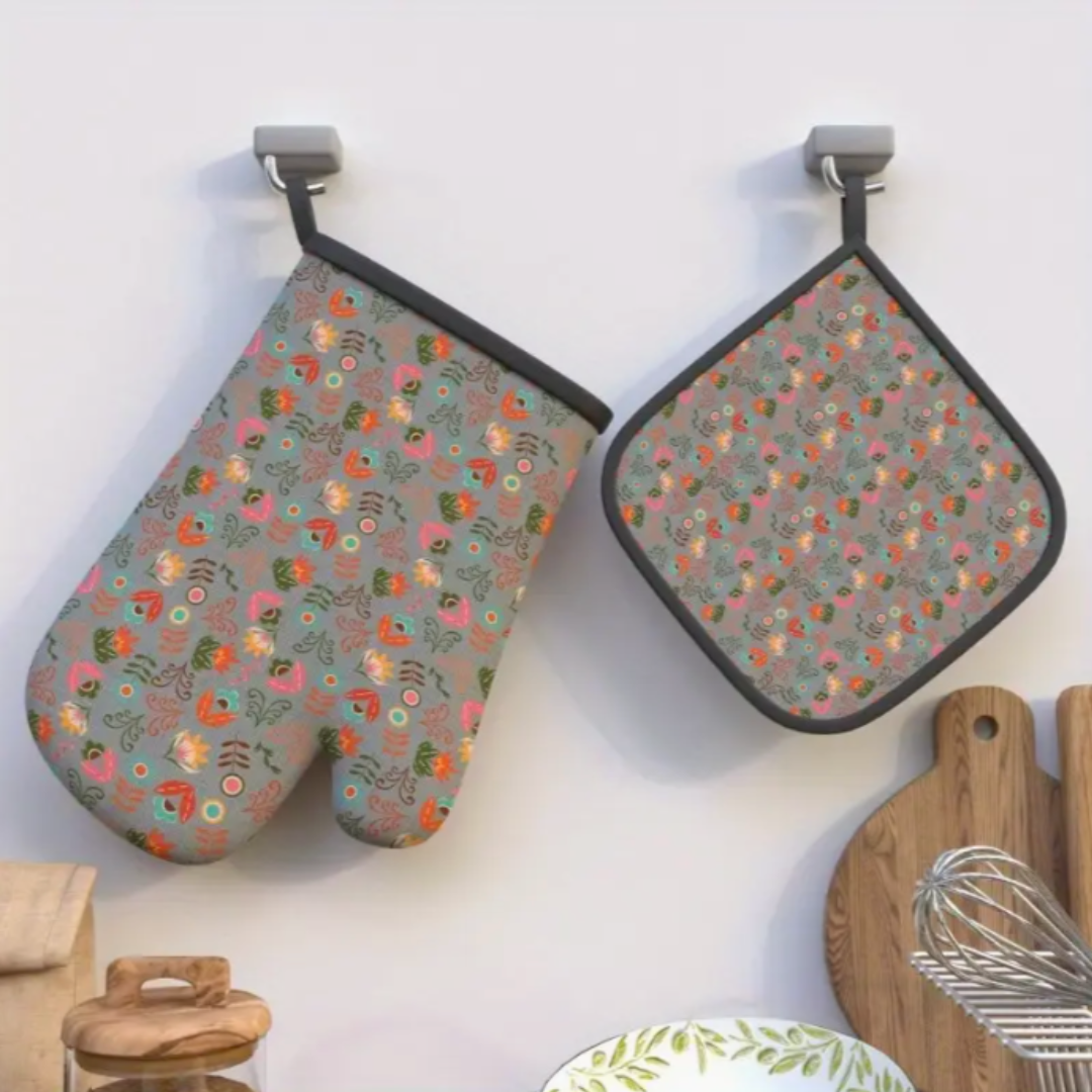 Guanto e Presina Cucina - Vintage