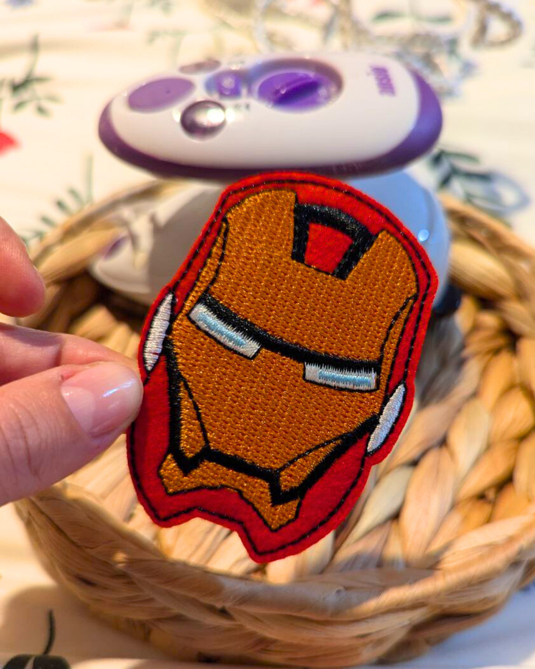 Toppa Termoadesiva - Iron Man Mask