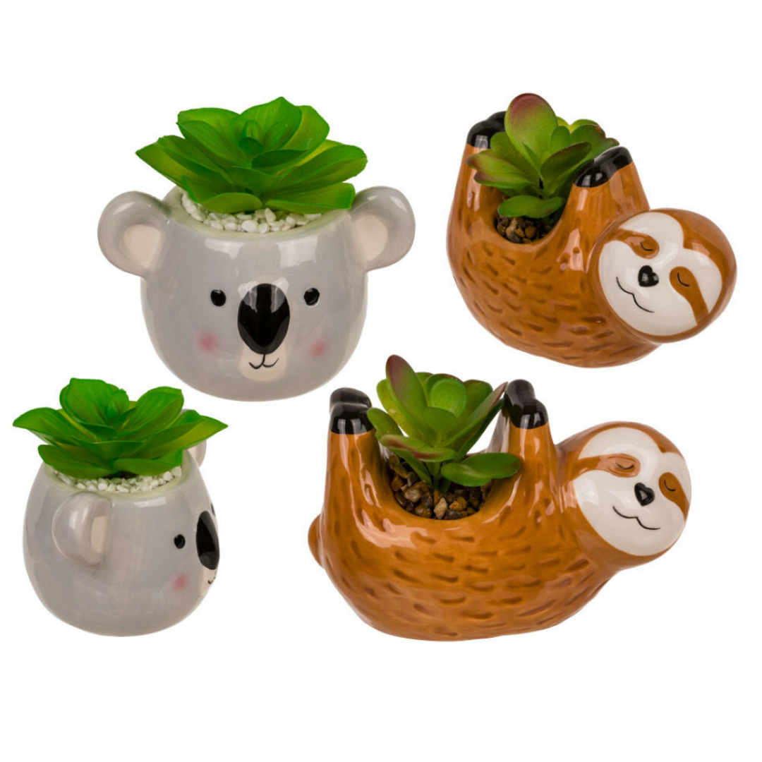 Vaso Ceramica - Bradipo