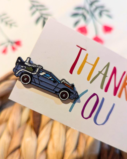 Spilla - DeLorean ''Ritorno al Futuro''