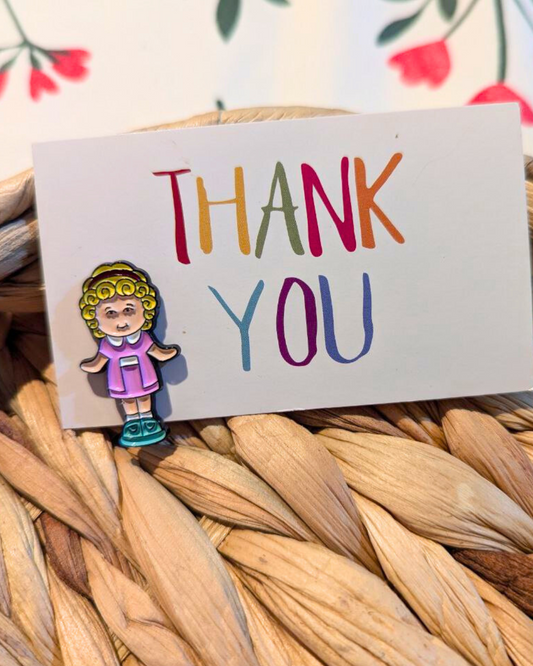 Spilla - Polly Pocket Gialla