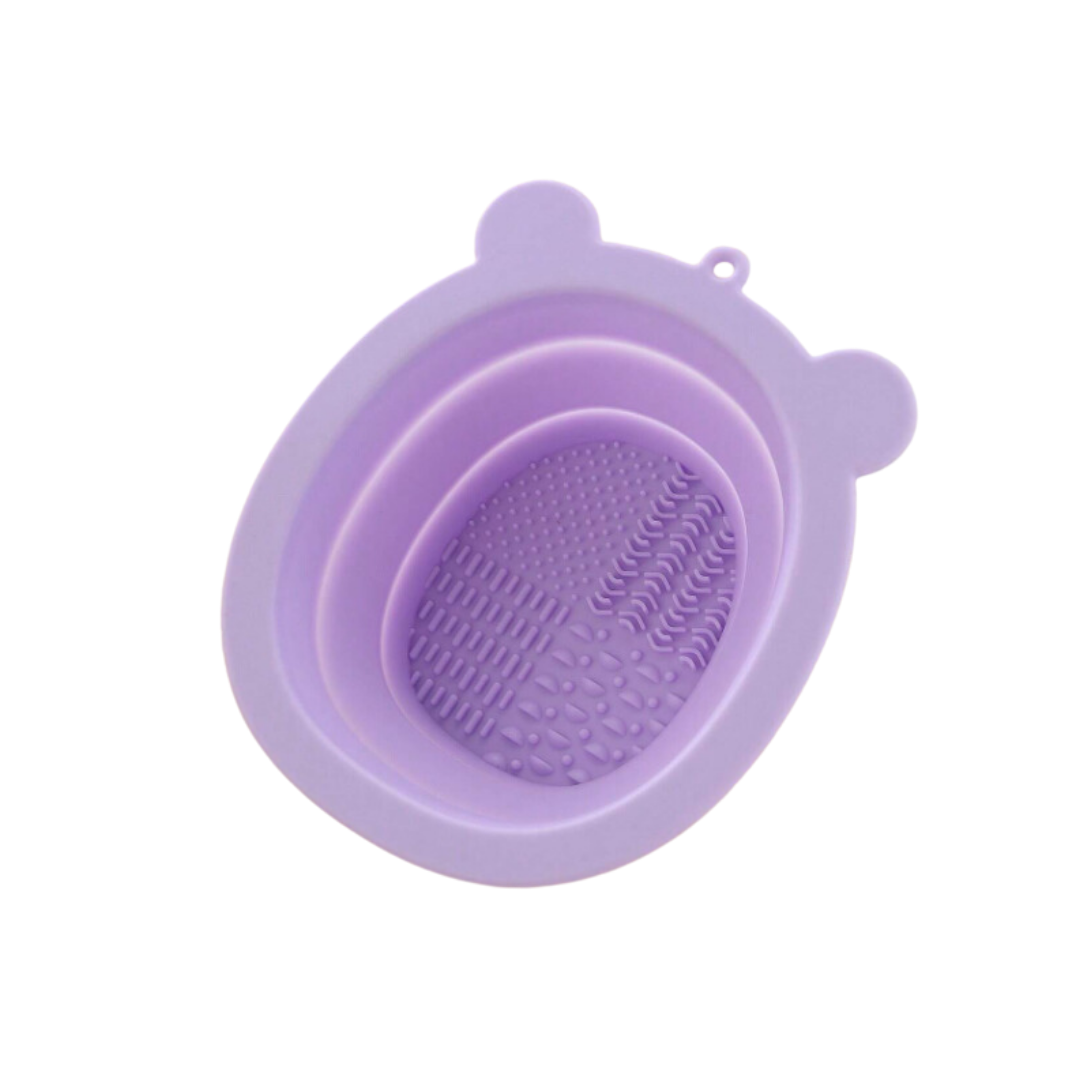 Vasca Pulizia Pennelli Make-up - Lilla