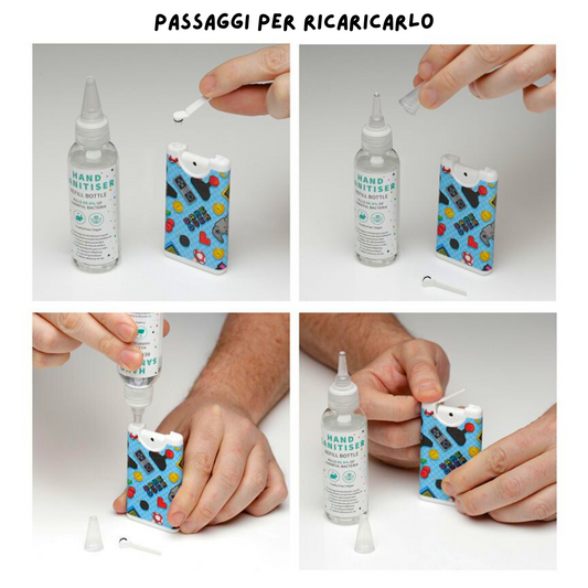 Spray Igienizzante Ricaricabile - Chitarre