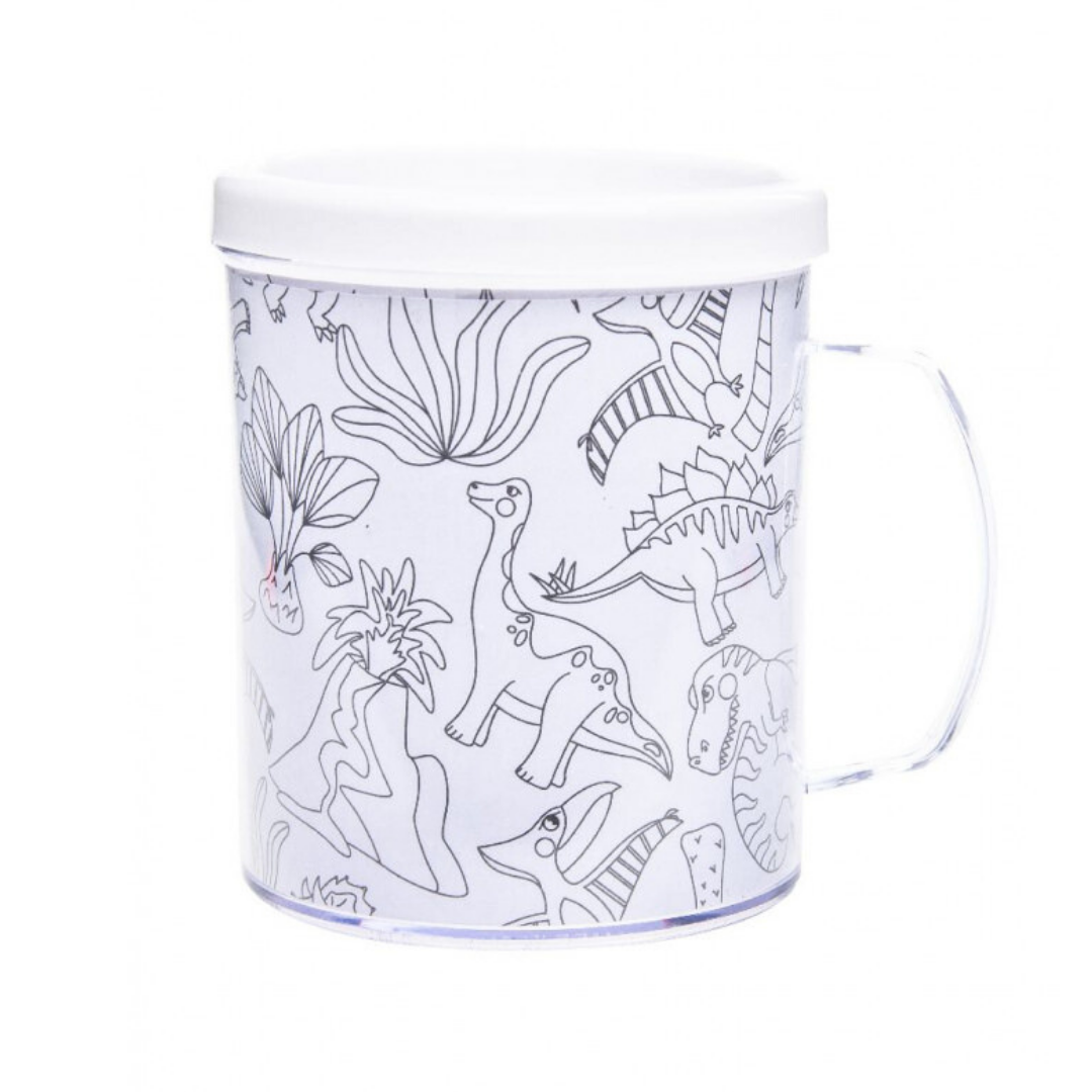 Gioco Colora la Tazza - Dinosauri
