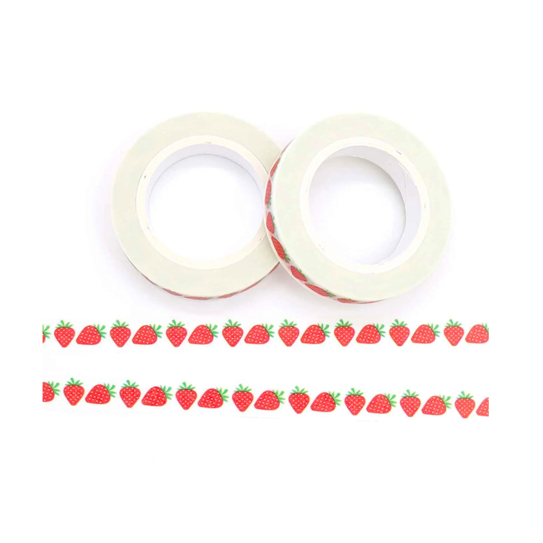 Nastro Adesivo Carta - Fragole