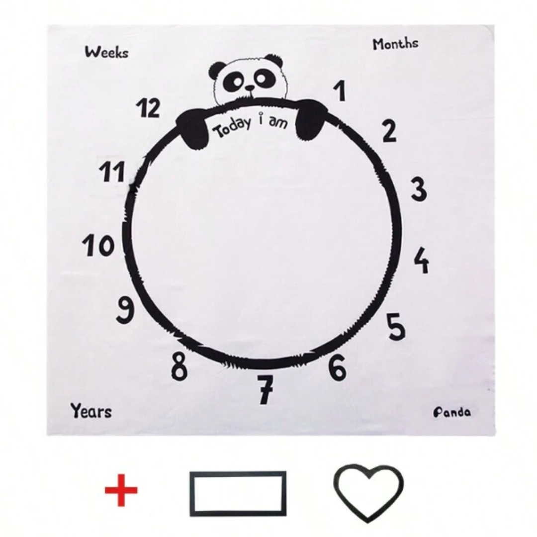 Telo Foto Neonati - Panda