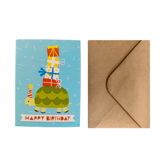 Biglietto Auguri - Tartaruga