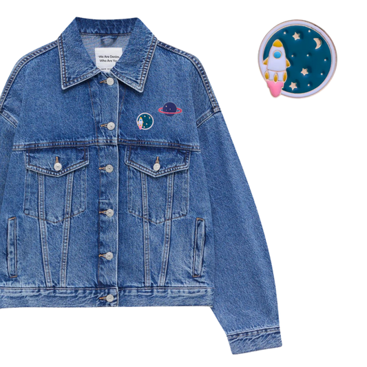 Spilla - Razzo Stelle