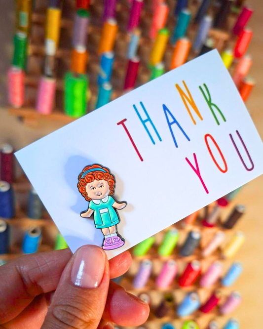 Spilla - Polly Pocket Arancione