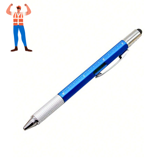 Penna 6 in 1 - Blu