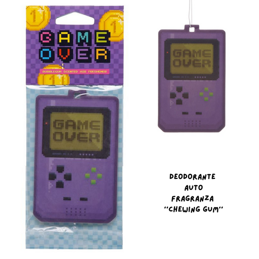 Deodorante Auto Fragranza Chewing Gum - Game Over