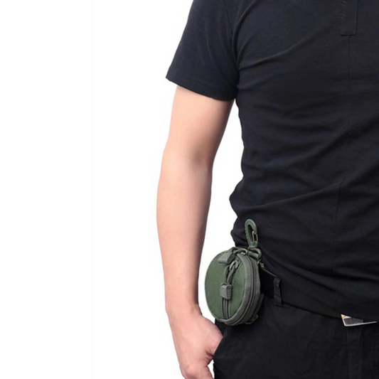 Portamonete Rotondo - Uomo Verde