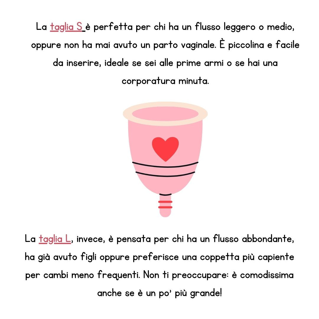 Coppetta Mestruale Taglia L - Rosa