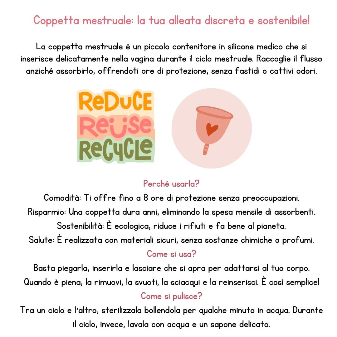 Coppetta Mestruale Taglia S - Viola