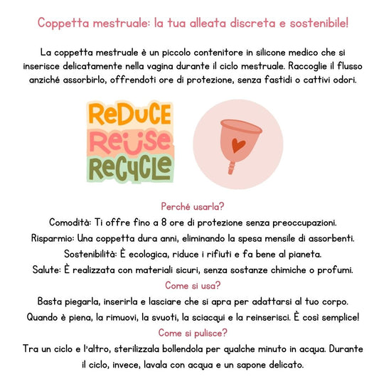 Coppetta Mestruale Taglia S - Viola