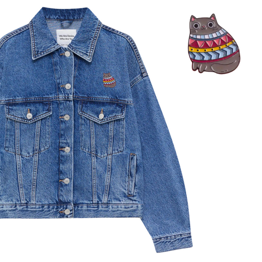 Spilla - Gatto con Maglione