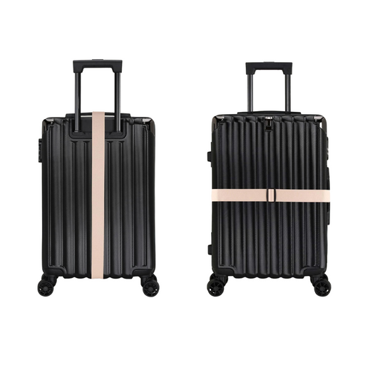 Cinghia Bagaglio Lucchetto - Beige