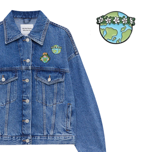 Spilla - Ecofriendly ''Love Earth''