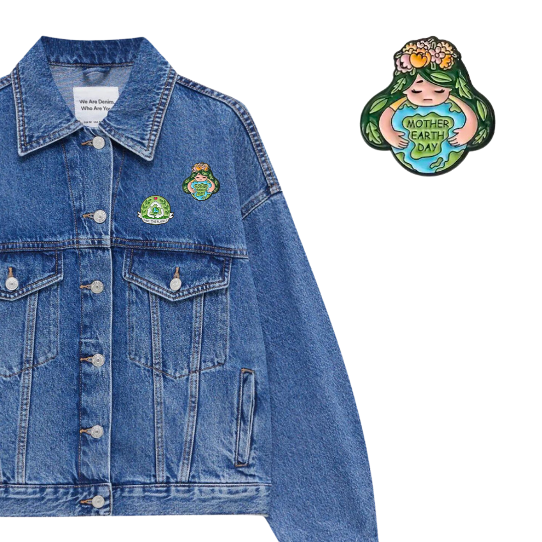 Spilla - Ecofriendly ''Mother Eart Day''