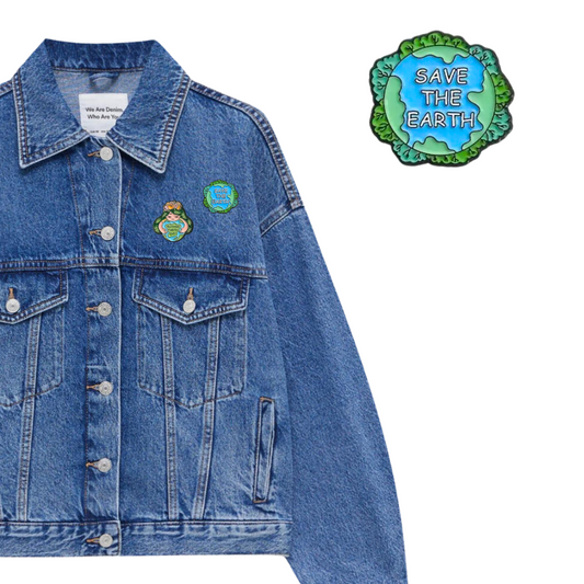 Spilla - Ecofriendly ''Save the Earth''