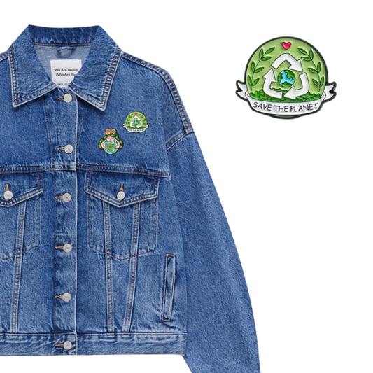 Spilla - Ecofriendly ''Save the Planet''