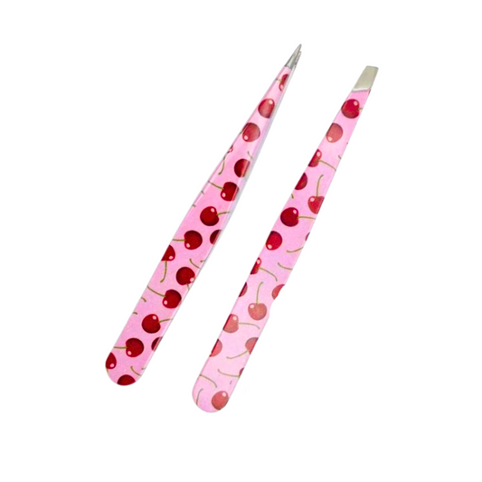 Set Pinzette Sopracciglia - Ciliegie