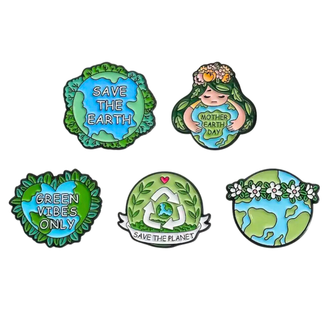 Spilla - Ecofriendly ''Save the Earth''