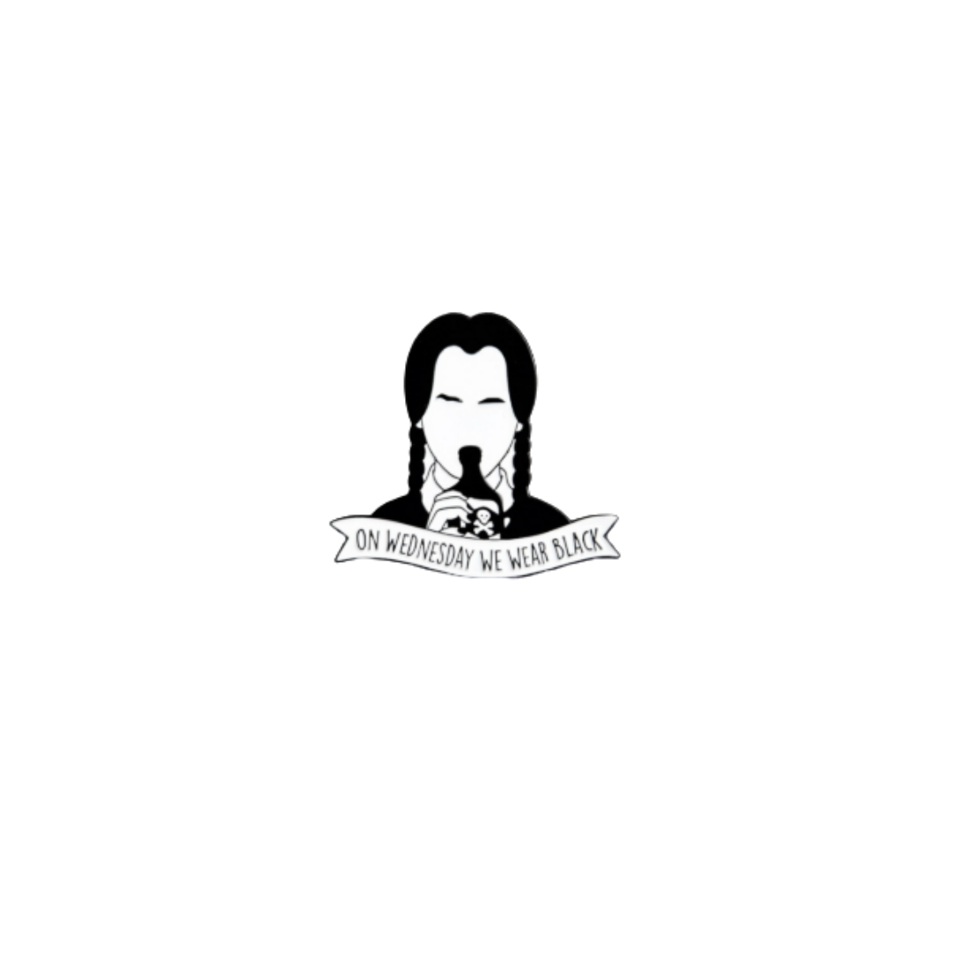 Spilla - Mercoledì Addams
