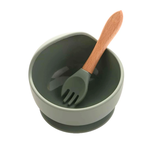 Set Pappa Anticaduta - Verde Salvia