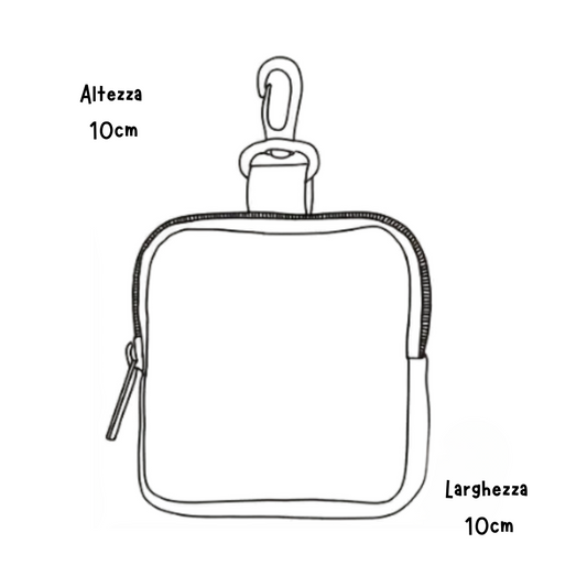 Custodia con Moschettone - Girl Power