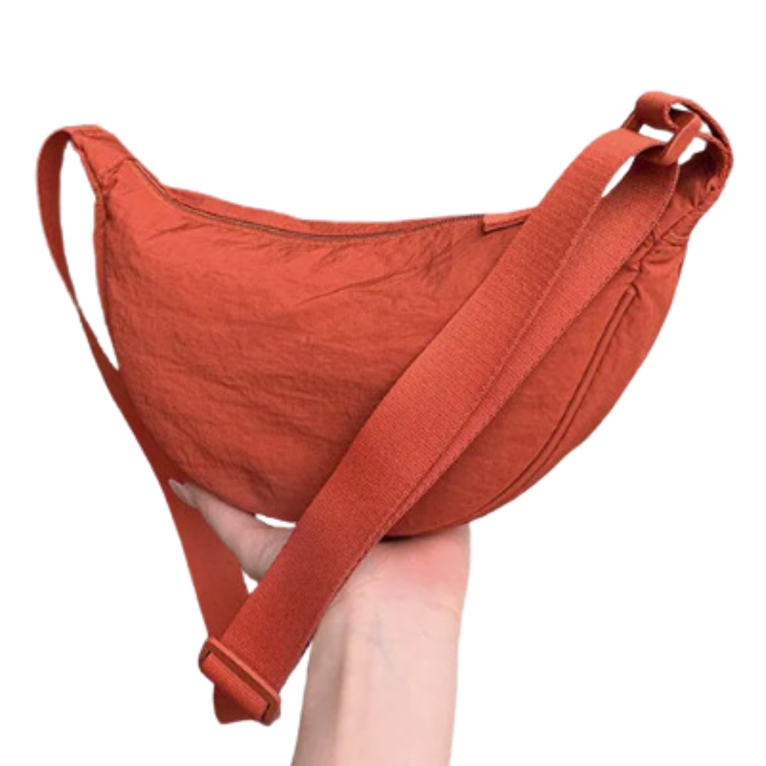 Borsa Mezzaluna - Terracotta