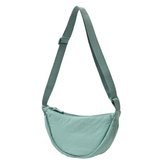 Borsa Mezzaluna - Verde Acqua Pastello