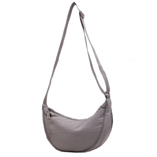 Borsa Mezzaluna - Grigio
