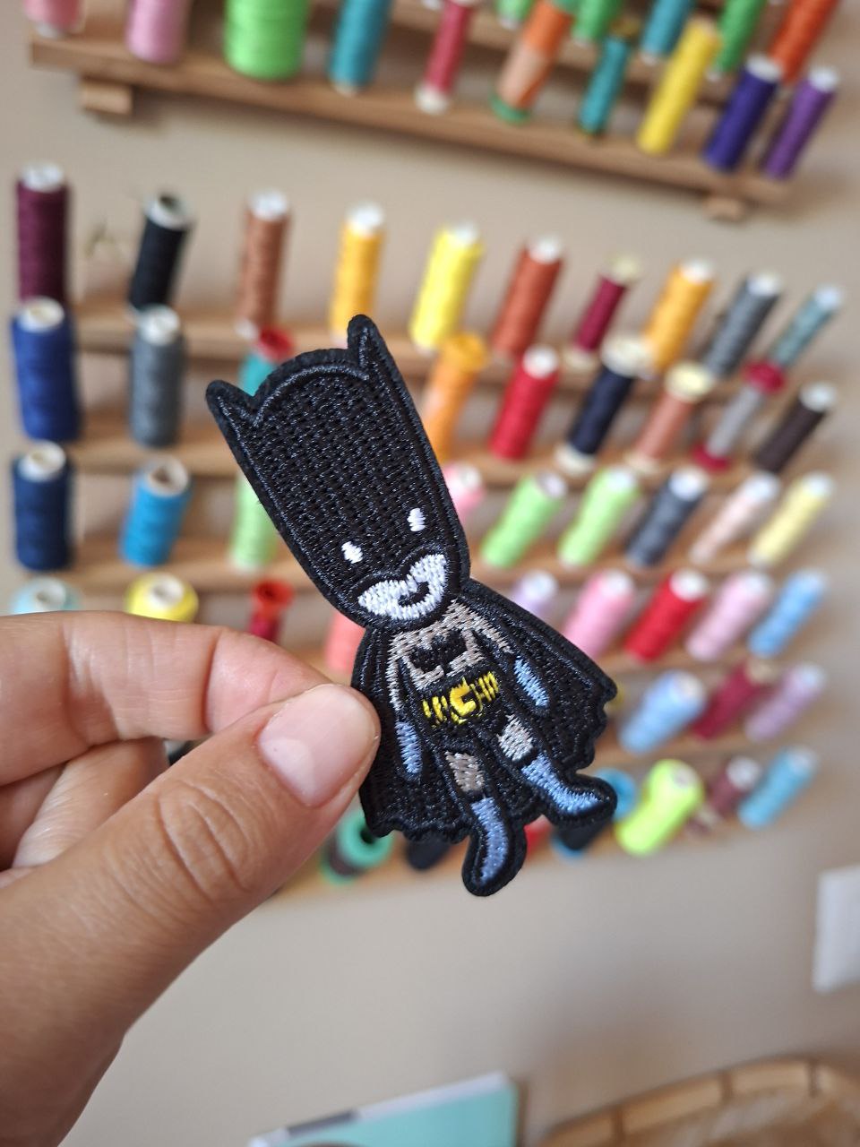 Toppa Termoadesiva - Mini Batman